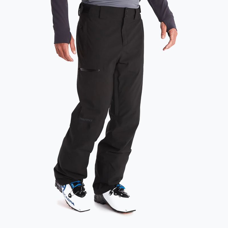 Pantaloni da sci da uomo Marmot Snoblast nero 5