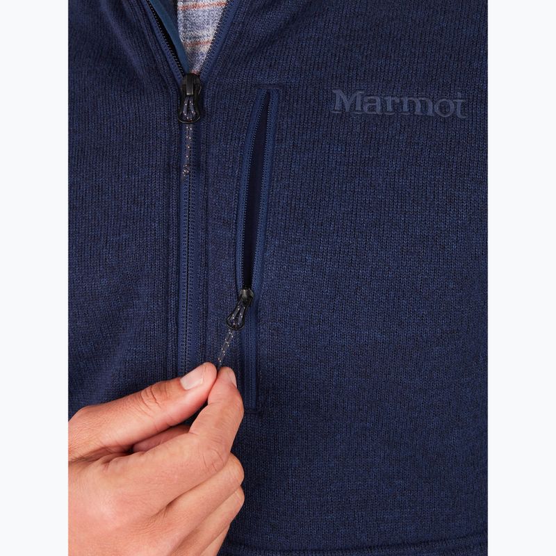 Marmot Drop Line felpa da uomo arctic navy 5