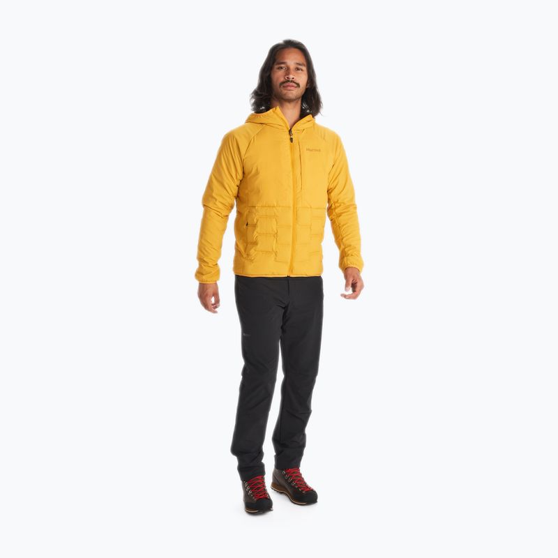 Piumino Marmot Warmcube Active Hb da uomo giallo oro 2