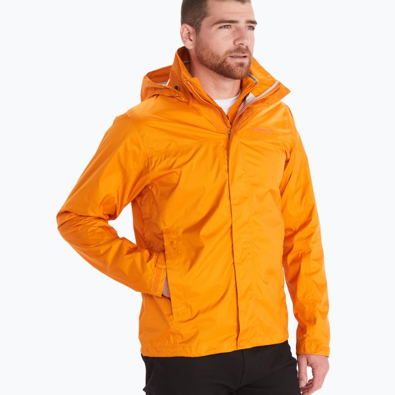 Giacca antipioggia Marmot PreCip Eco orange pepper da uomo