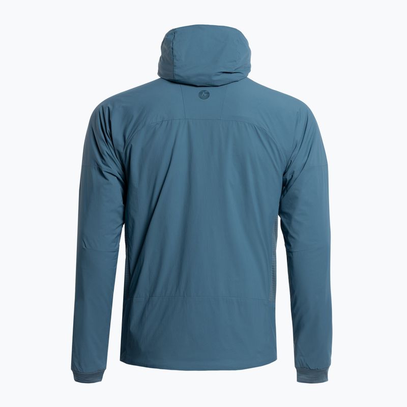 Giacca Marmot Novus LT Hybrid Hoody Uomo, color verde acqua. 2
