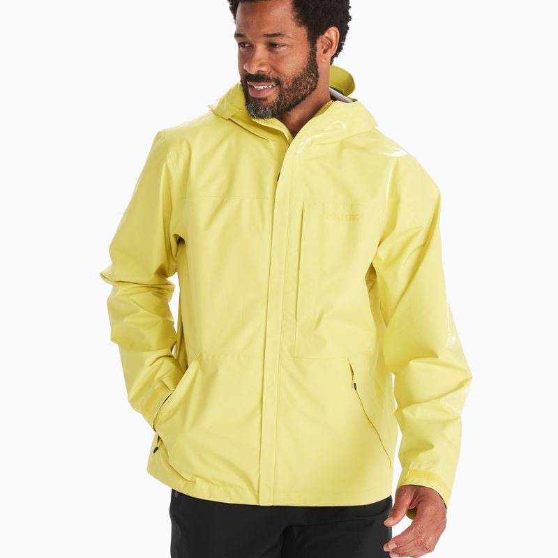 Marmot Minimalist Gore Tex giacca da pioggia da uomo limelight