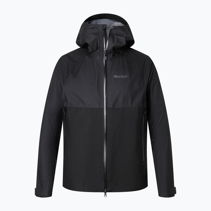 Giacca da pioggia Marmot Mitre Peak Gore Tex da uomo, nero 5