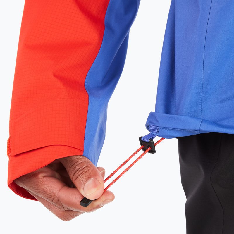 Giacca antipioggia Marmot Mitre Peak Gore Tex victory red/trail blue da uomo 6