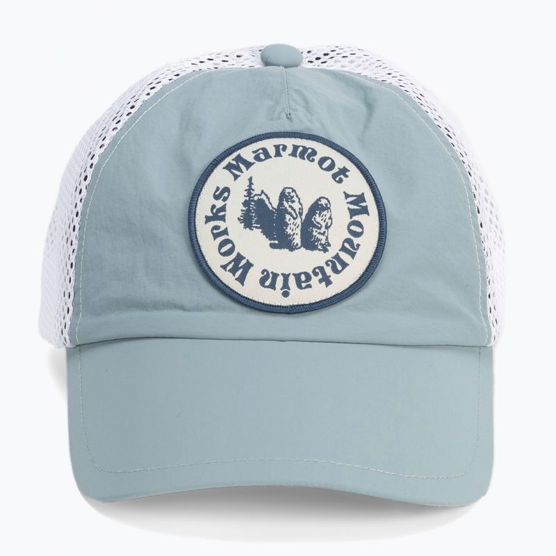 Cappello Marmot Alpine Soft Mesh Trucker blu nuvola 4