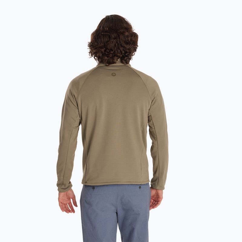 Felpa Marmot Leconte Fleece 1/2 Zip vetiver da uomo 3