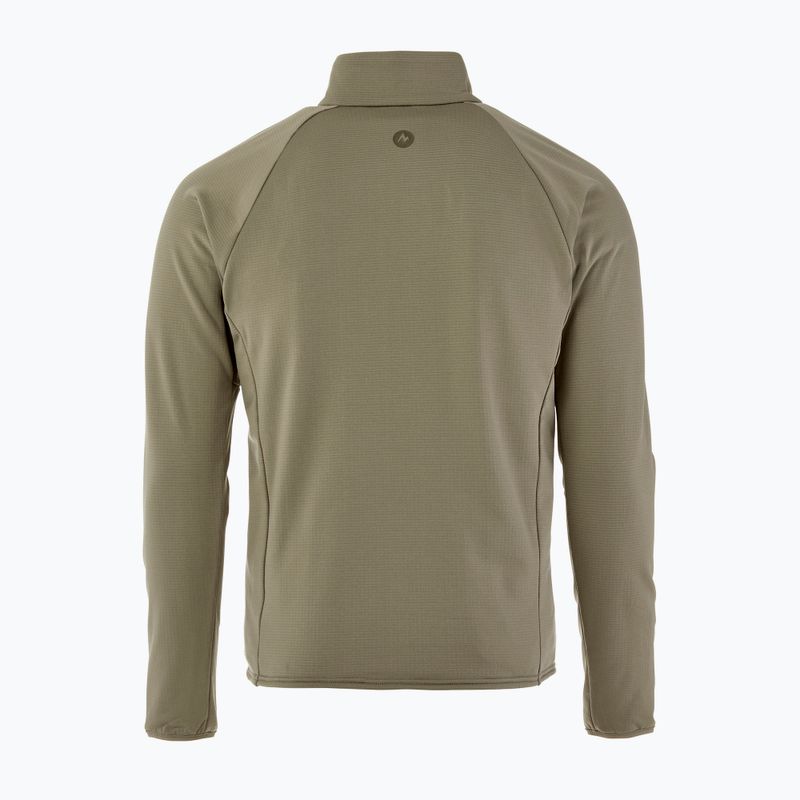 Felpa Marmot Leconte Fleece 1/2 Zip vetiver da uomo 7