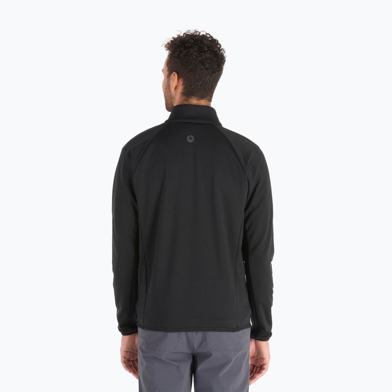 Felpa Marmot Leconte Fleece uomo nero 3