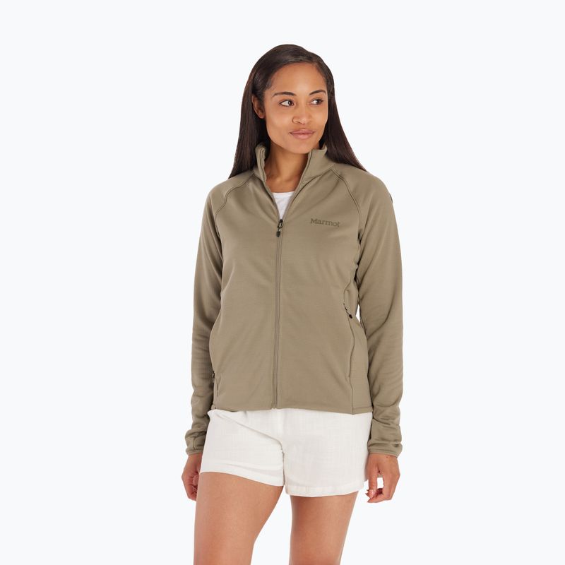 Felpa Marmot Leconte Fleece Donna vetiver