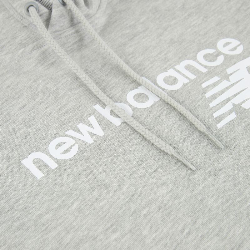 Felpa donna New Balance Core Fleece Hoodie grey 8