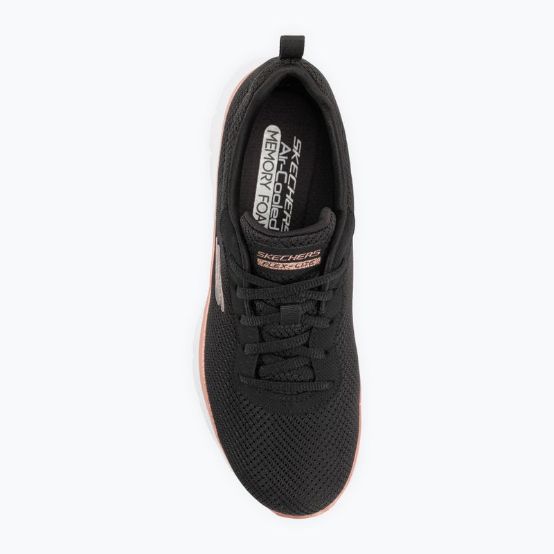 SKECHERS scarpe da donna Flex Appeal 4.0 Brilliant View nero/oro rosa 7