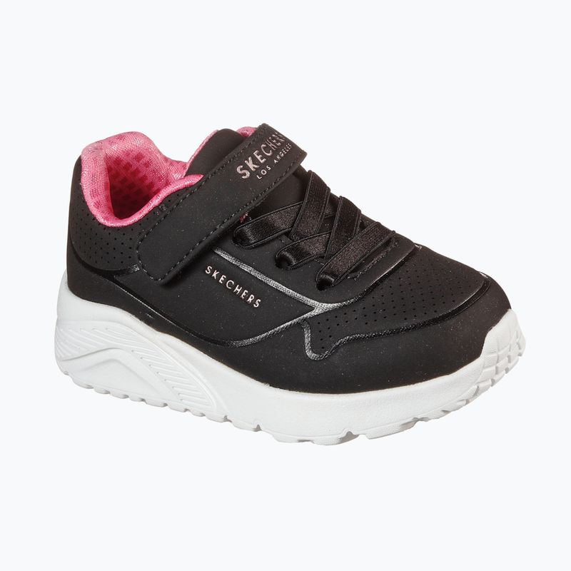 Scarpe da bambino SKECHERS Uno Lite nero/oro rosa 8