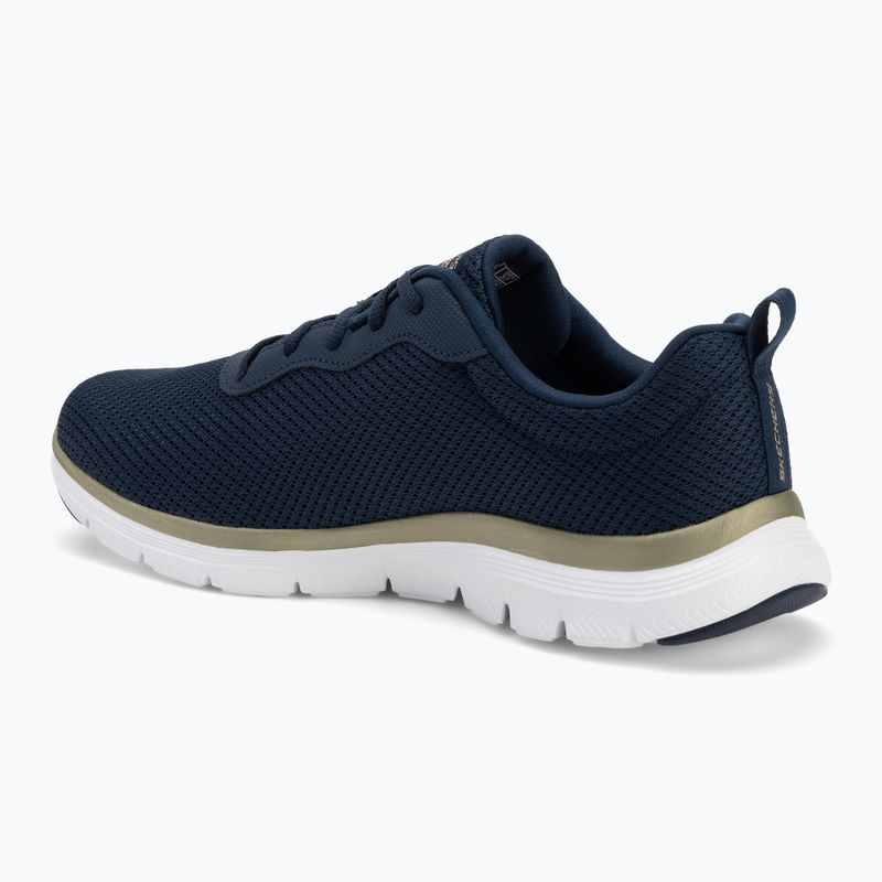SKECHERS scarpe da donna Flex Appeal 4.0 Brilliant View navy/oro 3