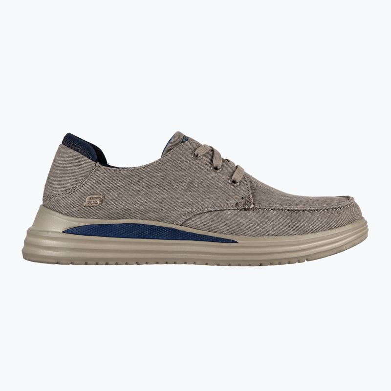 SKECHERS Proven Forenzo scarpe da uomo color kaki 9