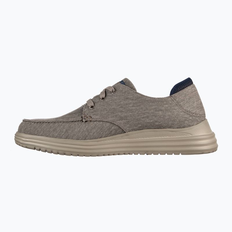 SKECHERS Proven Forenzo scarpe da uomo color kaki 10