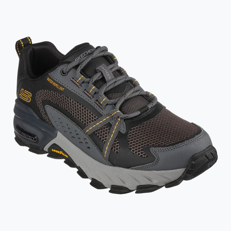 SKECHERS Max Protect scarpe da uomo nero/carbone 8