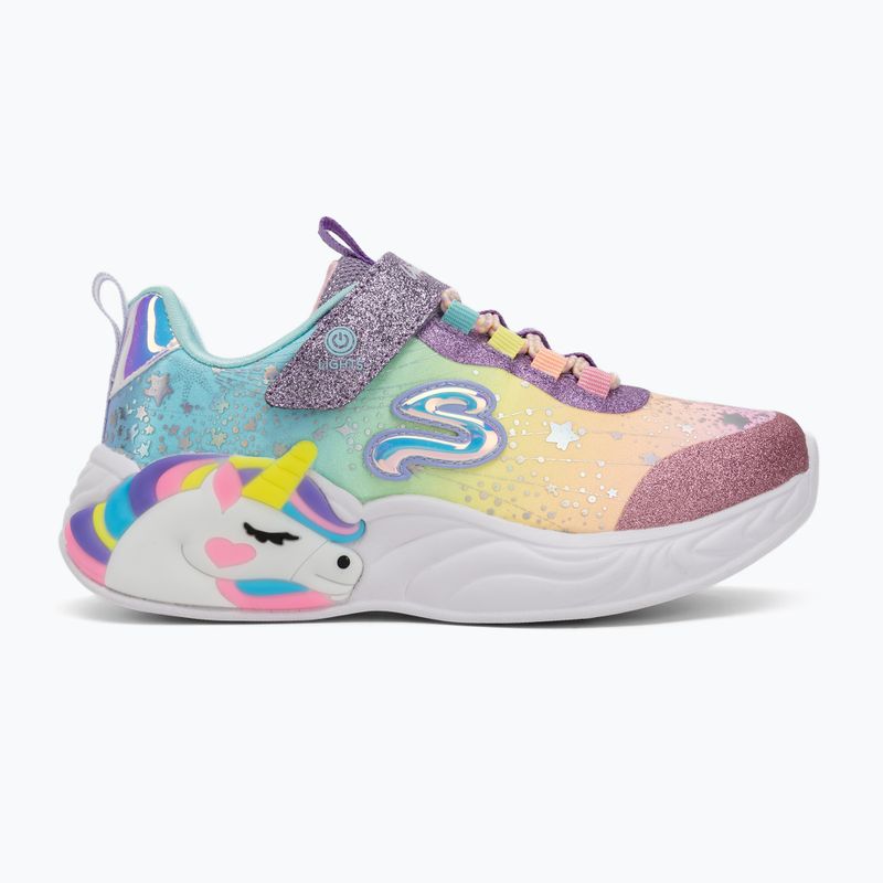 Scarpe bambini SKECHERS Unicorn Dreams viola/multicolore 2