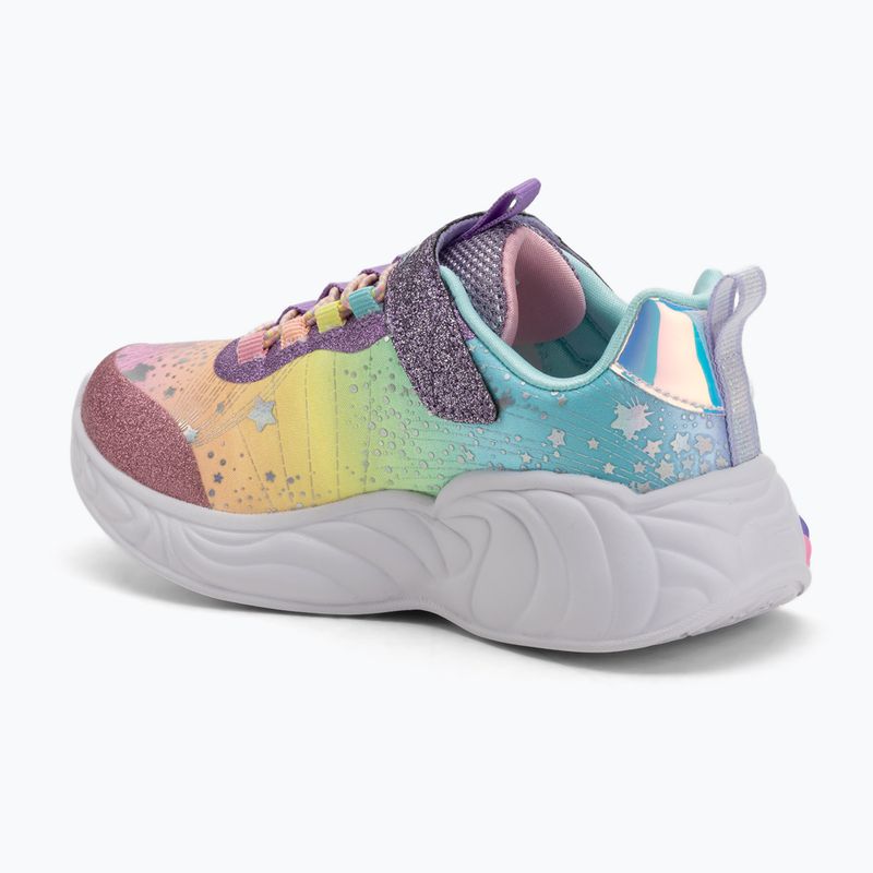 Scarpe bambini SKECHERS Unicorn Dreams viola/multicolore 3