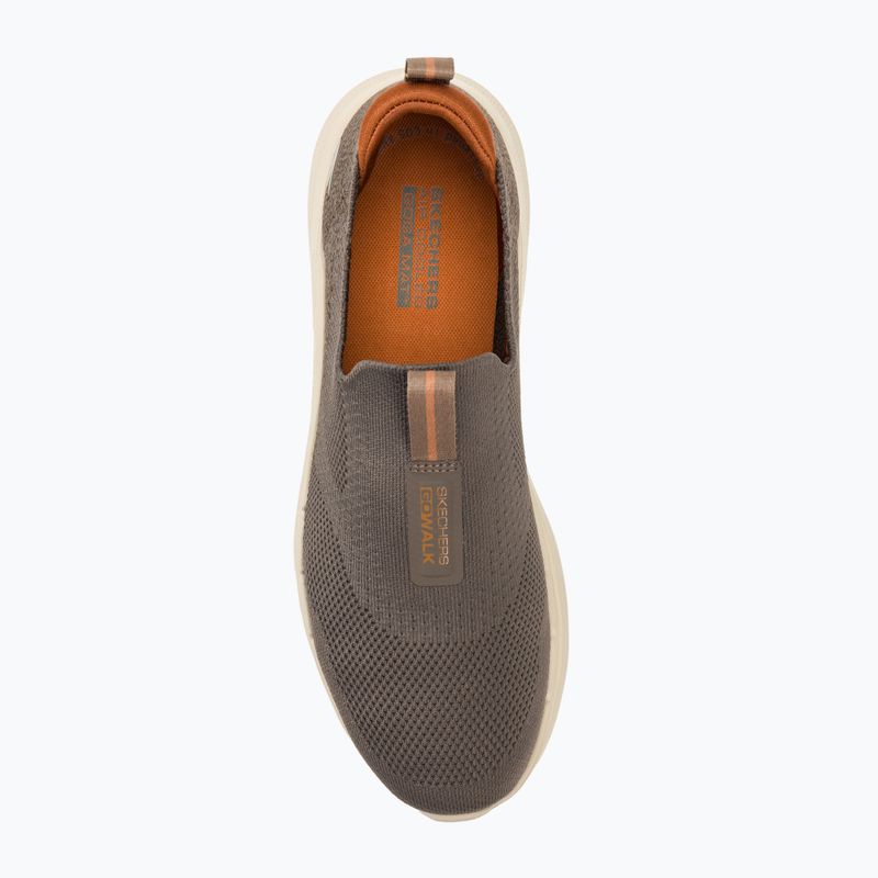 Scarpe SKECHERS Go Walk 6 taupe da uomo 5