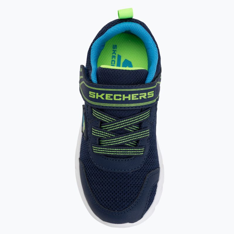 Scarpe per bambini SKECHERS Comfy Flex Mini Trainer blue 5