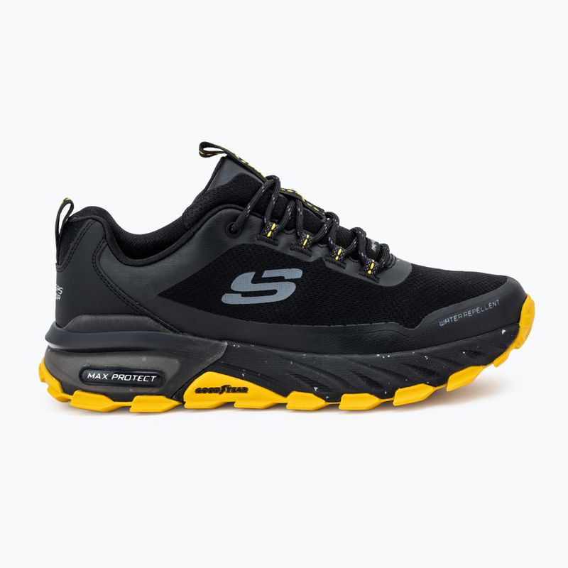 Scarpe da uomo SKECHERS Max Protect Liberated nero/giallo 2