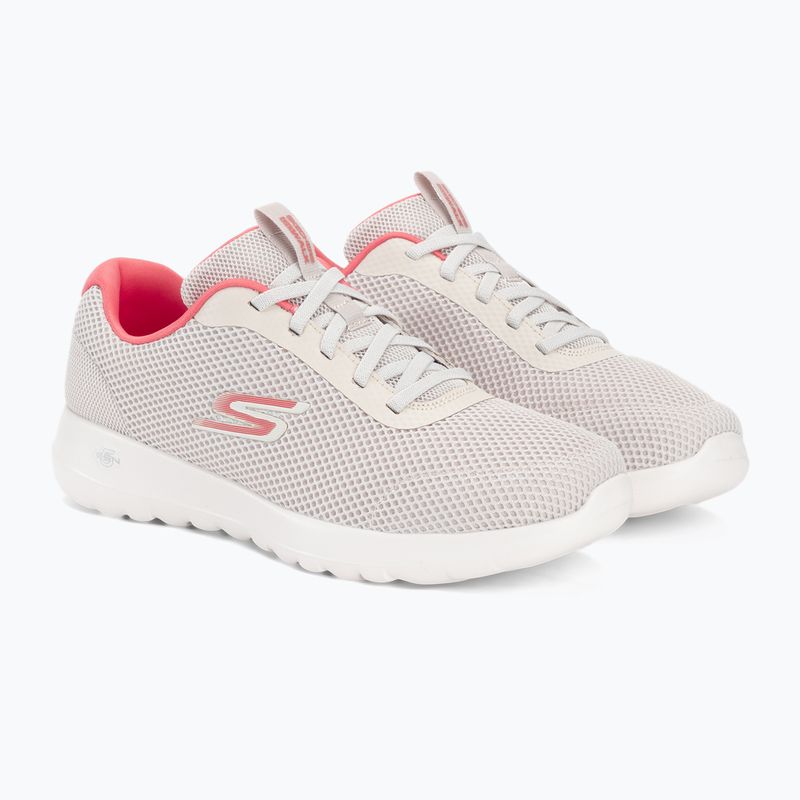 Scarpe da donna SKECHERS Go Walk Joy Light Motion bianco/rosa 5