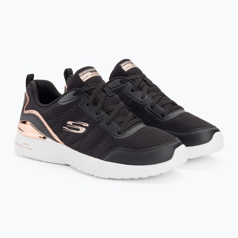 SKECHERS scarpe da donna Skech-Air Dynamight The Halcyon nero/oro rosa 4