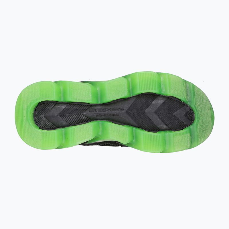 SKECHERS scarpe da bambino Mega-Surge Flash Breeze nero/blu/lime 11