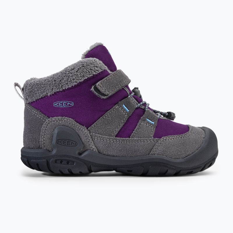 KEEN Knotch Chukka, stivali da trekking per bambini in acciaio grigio/carisma 2
