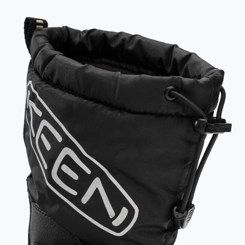 KEEN Snow Troll WP junior stivali da neve nero/argento 6