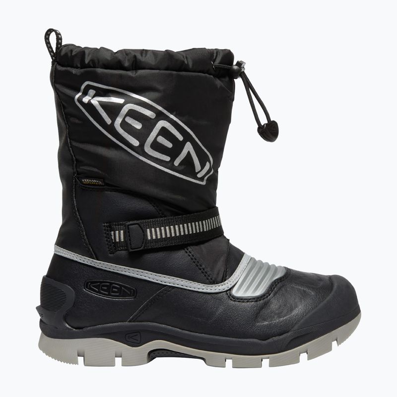KEEN Snow Troll WP junior stivali da neve nero/argento 9