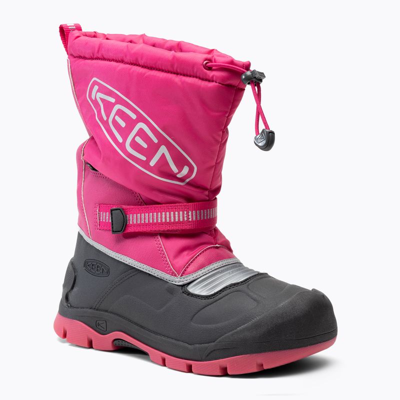 KEEN Snow Troll WP junior stivali da neve fucsia viola/argento