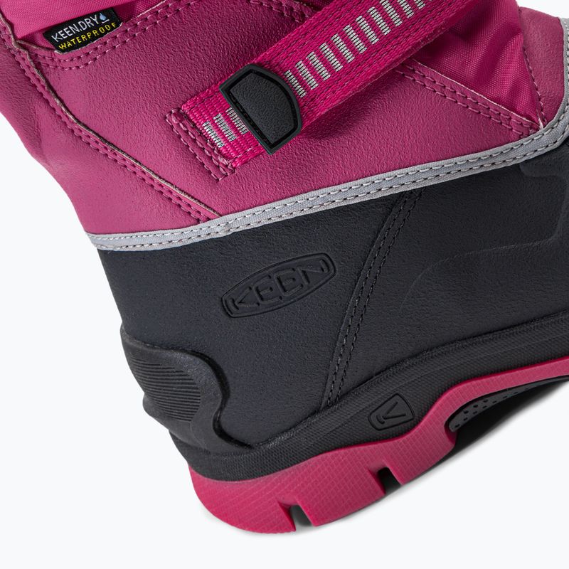 KEEN Snow Troll WP stivali da neve per bambini fucsia viola/argento 6
