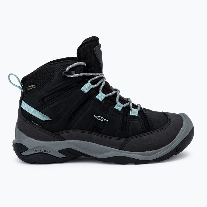 Scarpe da trekking da donna KEEN Circadia Mid Polar nero/blu scuro 2