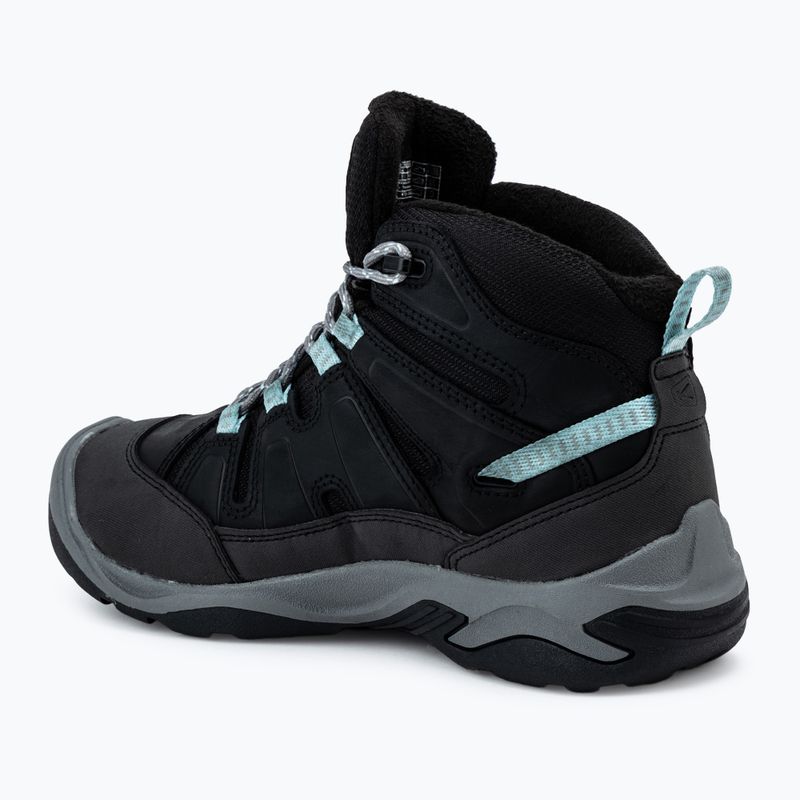 Scarpe da trekking da donna KEEN Circadia Mid Polar nero/blu scuro 3