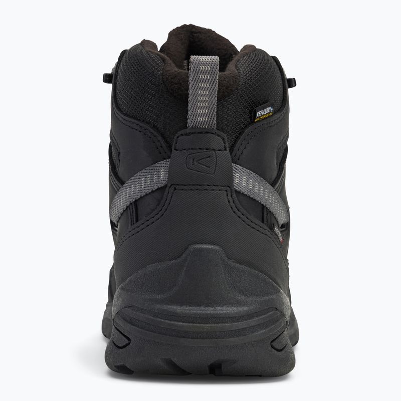 Scarpe da trekking da uomo KEEN Circadia Mid Polar nero/grigio acciaio 6