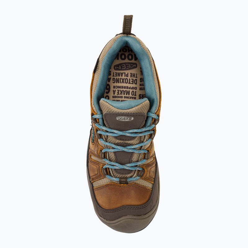 Scarpe da trekking da donna KEEN Circadia WP sciroppo/nord atlantico 5