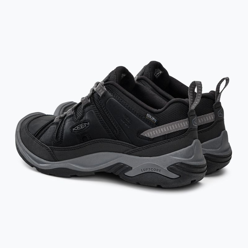 KEEN Circadia WP scarpe da trekking da uomo nero/grigio acciaio 3