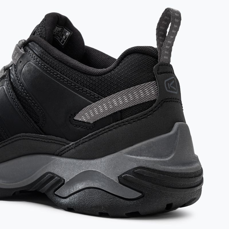 KEEN Circadia WP scarpe da trekking da uomo nero/grigio acciaio 10
