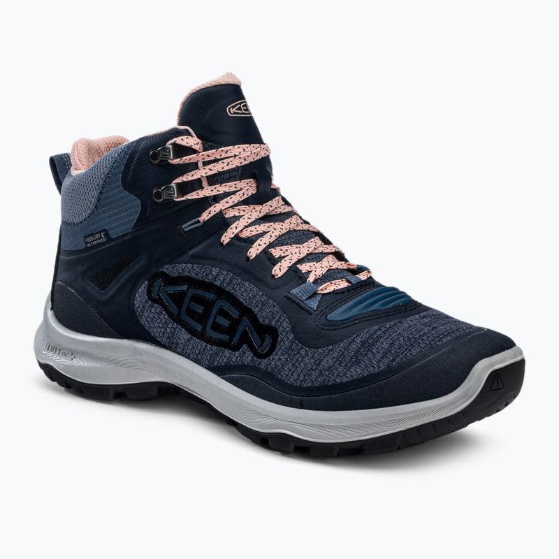 Scarpe da trekking da donna KEEN Terradora Flex Mid WP vintage indigo/peachy keen