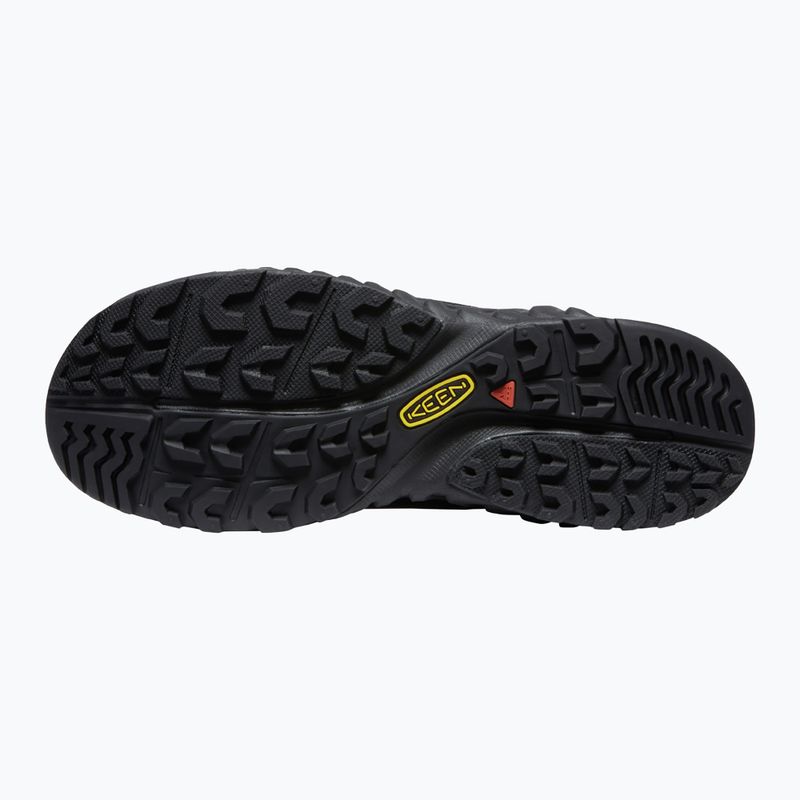 Scarpe da trekking da uomo KEEN Nxis Evo Mid WP triple nero 14