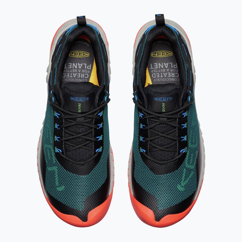 KEEN Nxis Evo WP scarpe da trekking da uomo muschio marino/scarlatto ibis 12