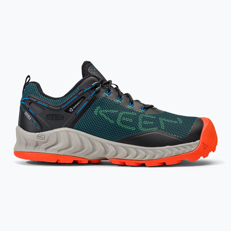 KEEN Nxis Evo WP scarpe da trekking da uomo muschio marino/scarlatto ibis 2