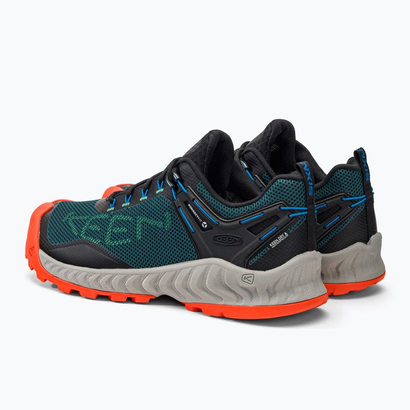 KEEN Nxis Evo WP scarpe da trekking da uomo muschio marino/scarlatto ibis 3