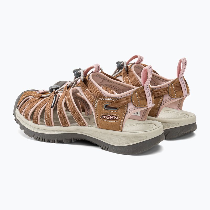KEEN Whisper - Sandali da trekking da donna con frusta di cocco tostato e pesca 3