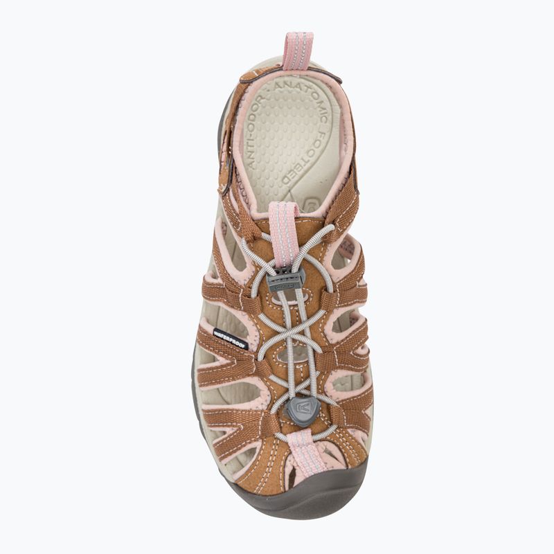KEEN Whisper - Sandali da trekking da donna con frusta di cocco tostato e pesca 6