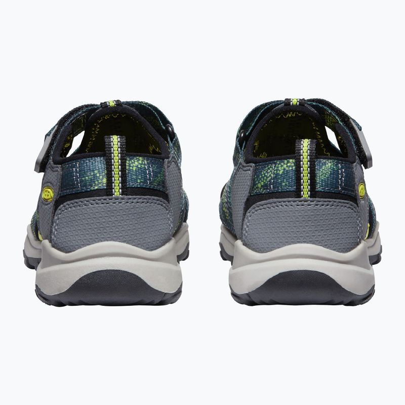 KEEN Newport Neo H2 muschio marino/grigio acciaio sandali da trekking per bambini 14