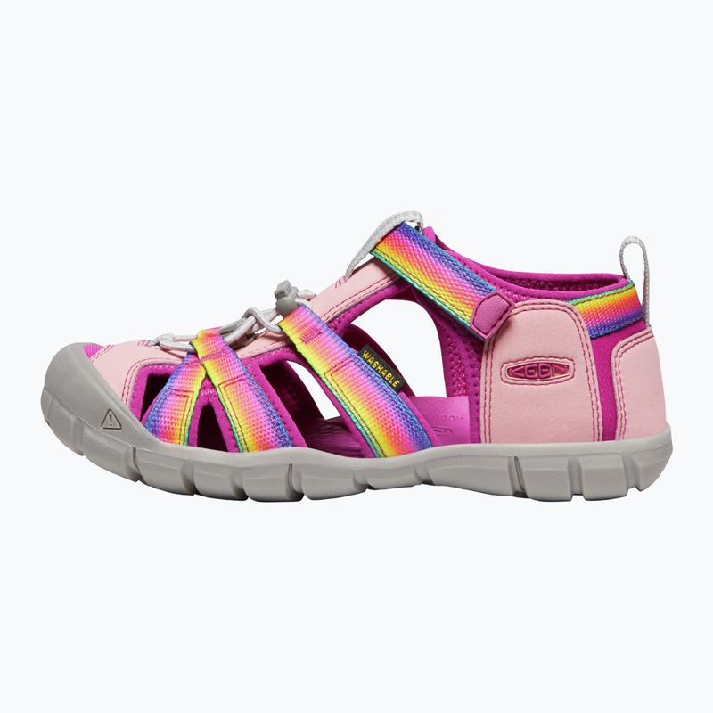 KEEN Seacamp II CNX arcobaleno/festival fucsia sandali da trekking per bambini 10