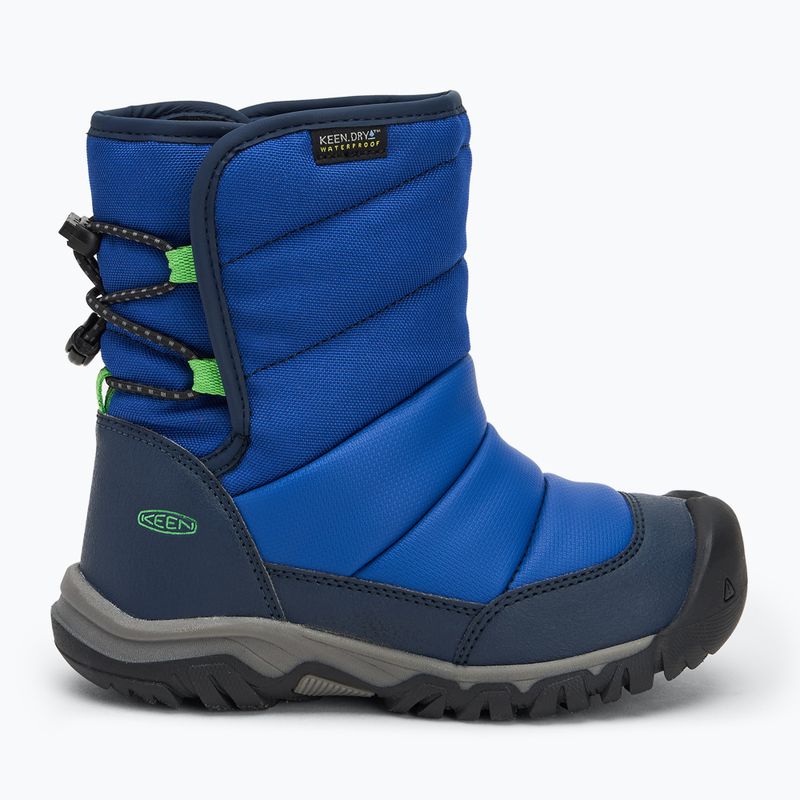 KEEN Puffrider WP accademia navale/surf stivali da neve per bambini 2