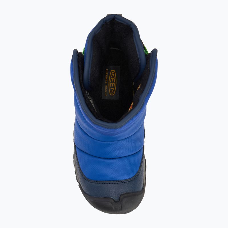 KEEN Puffrider WP accademia navale/surf stivali da neve per bambini 5